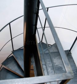 Escalier helicoidal métal toulouse 19-vue
